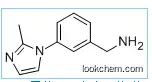 Molecular Structure of 912569-62-1 (3-(2-methyl-1h-imidazol-1-yl)benzylamine)